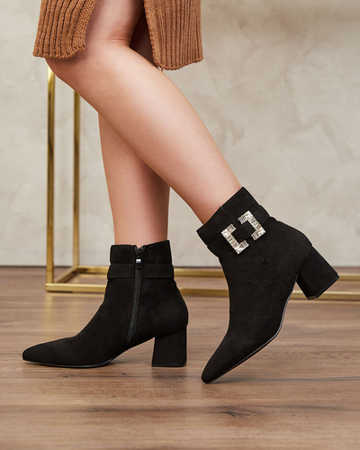 Royalfashion Bottes basses à talon aiguille pour femmes Masemart