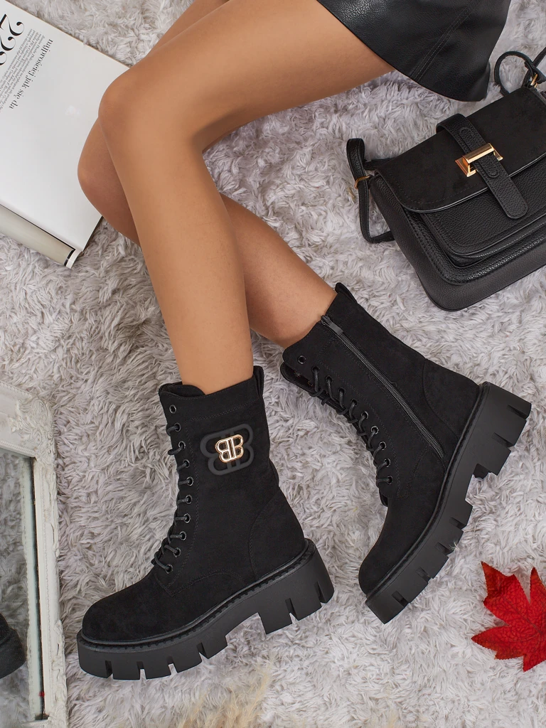 Royalfashion Bottines workwear pour femmes Milloze