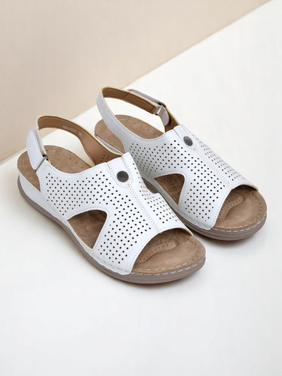 Royalfashion Sandales ajourées pour femmes Leminni