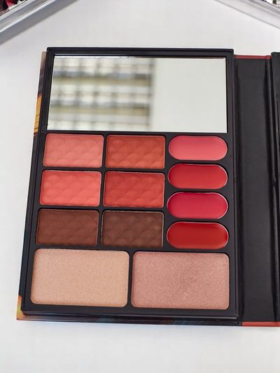 ANYLADY Palette de maquillage compacte – fards à paupières, contouring, lèvres – 32 teintes