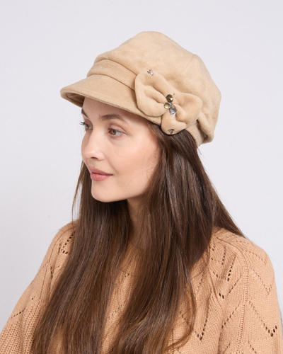 Béret pour femmes Royalfashion avec un nœud