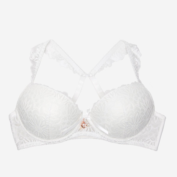 Soutien-gorge femme dentelle écru - Sous-vêtements