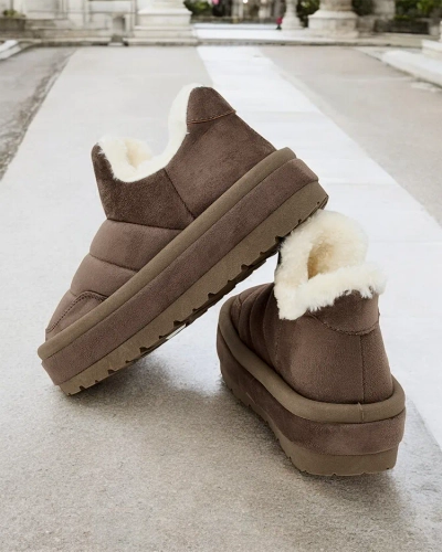 Royalfashion Femmes Zoeno bottes courtes a'la bottes de neige