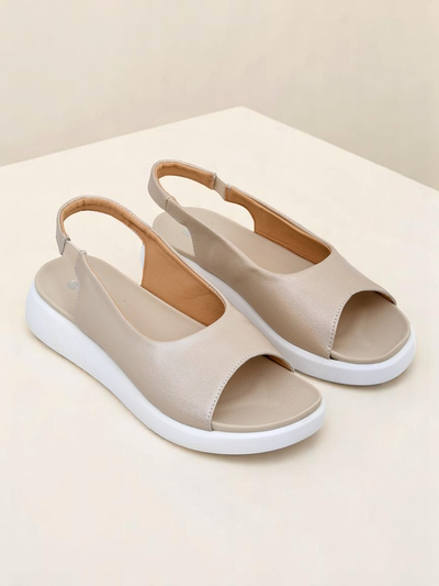 Royalfashion Sandales pour femmes à semelle épaisse Luna Shines