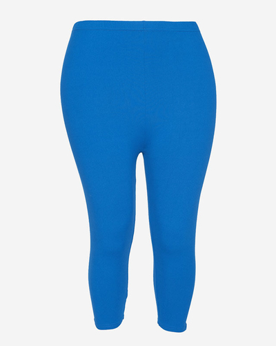 Legging Cobalt TAILLE PLUS 3/4 pour femme - Vêtements