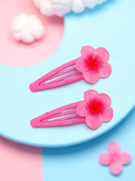 Barrettes Florisia avec fleur