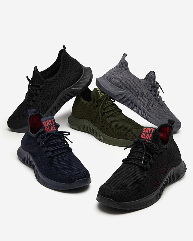 OUTLET Chaussures de sport homme Kertino noir et rouge - Footwear