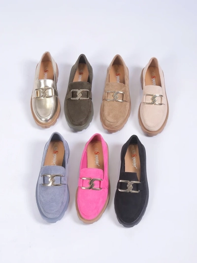 Royalfashion Mocassins pour femmes Mufasse