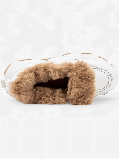 Baskets de sport blanches pour femme avec fourrure Nonua - Footwear