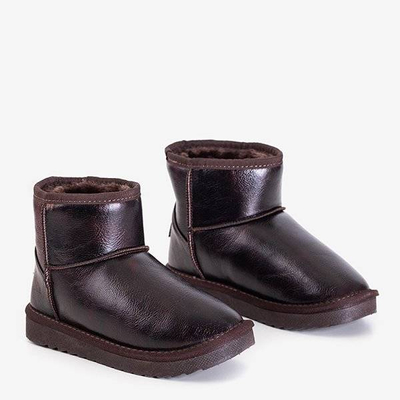 OUTLET Bottes de neige pour enfants Yola marron - Footwear