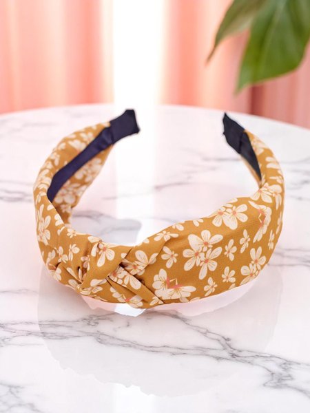 Royalfashion Bandeau avec motif floral tressé Florinda