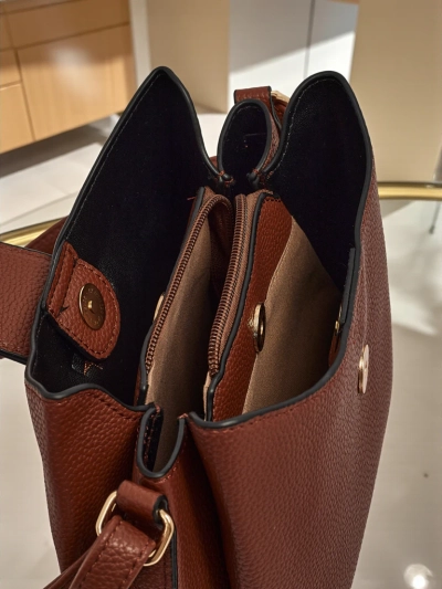 Petit sac à main pour femme en cuir écologique Narias