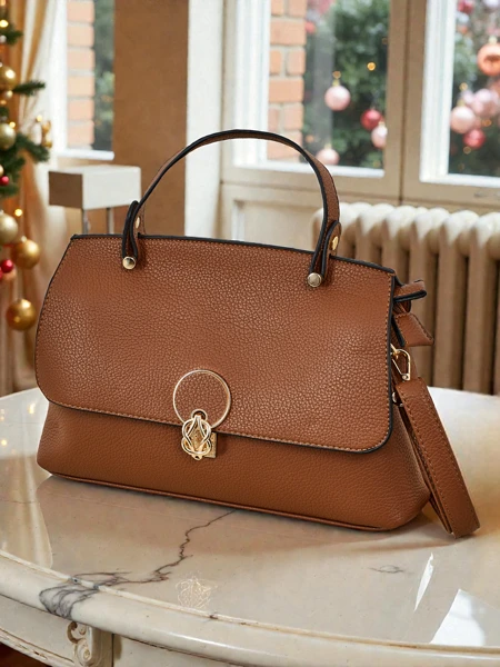 Petit sac à main pour femme en cuir écologique Vinem