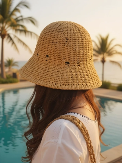 Royalfashion Chapeau d'été pour femme Sunny Bucket