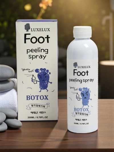 Spray Peeling Luxelux 200ml pour les Pieds avec Effet Botox