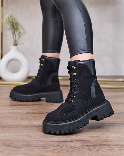 Royalfashion Bottes à lacets Macnev pour femmes