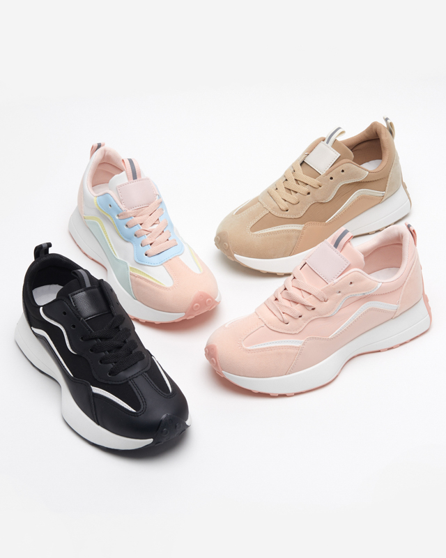 OUTLET Chaussures de sport femme roses Qsially- Footwear