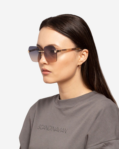 Royalfashion Lunettes de soleil carrées