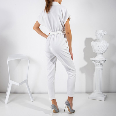 Combinaison femme blanche - Vêtements