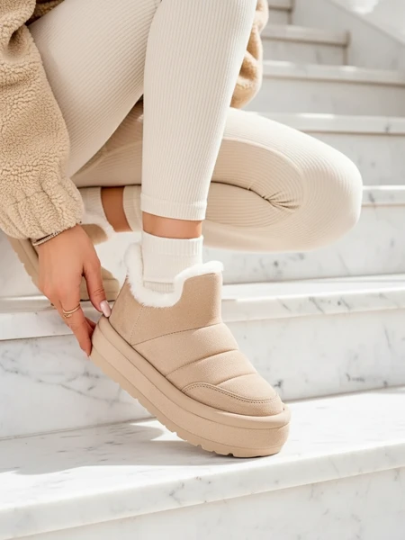 Royalfashion Femmes Zoeno bottes courtes a'la bottes de neige