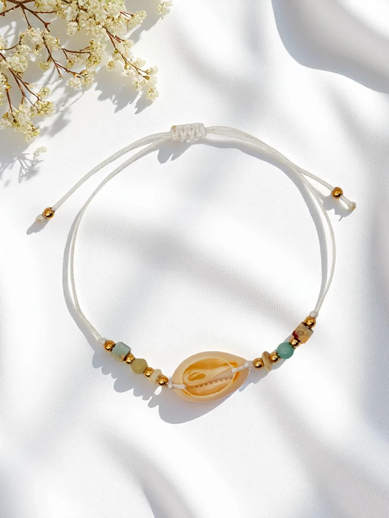 Bracelet pour femme avec coquillage Oceania Grace