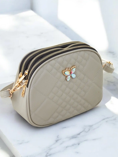 Sac à main ovale petit pour femmes Royalfashion en éco-cuir