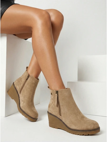 Bottines compensées pour femmes Zarrico