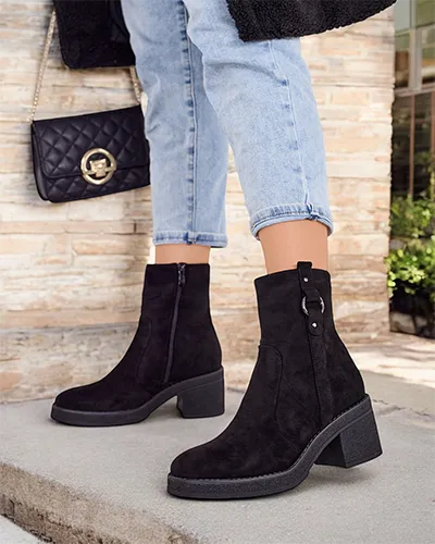 Royalfashion Bottines pour femmes sur un poteau Boron