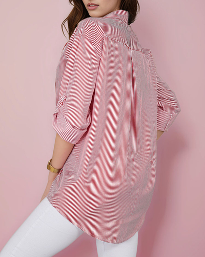 Royalfashion Chemise rayée pour femme