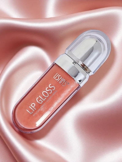 USHAS Gloss à Lèvres Pailleté couleur Rose