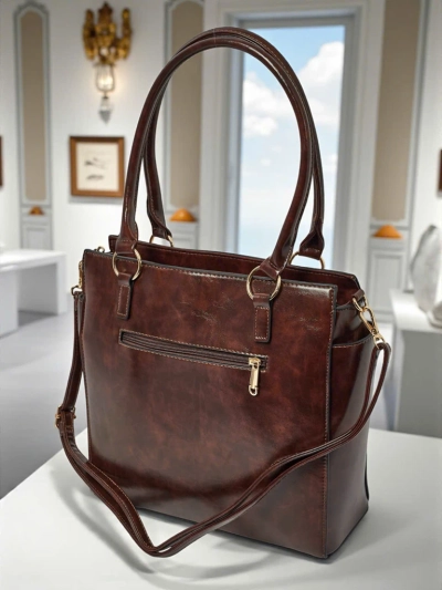 Sac à main shopper pour femmes en cuir écologique Twilight Vale