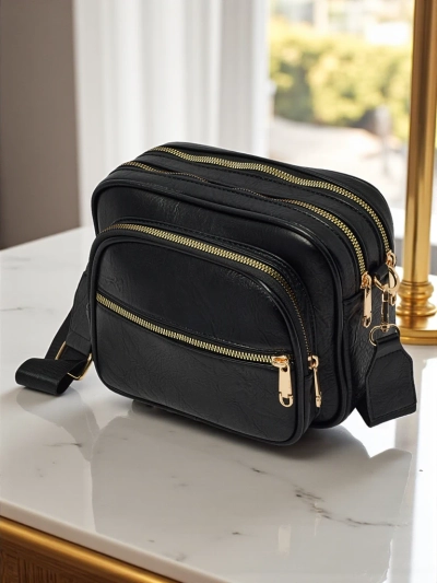 Petit sac à main pour femme en cuir écologique Hidden Thorn