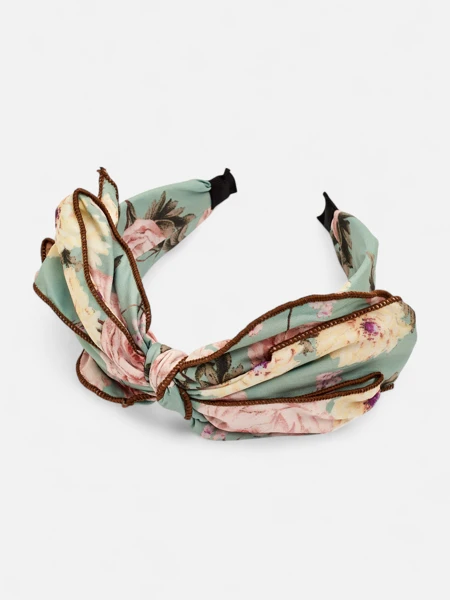 Royalfashion Bandeau pour cheveux avec nœud à fleurs