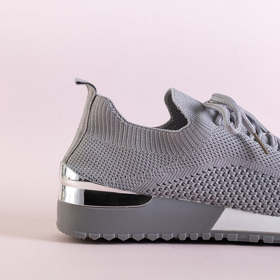 OUTLET Chaussures de sport pour femmes grises de Buer - Footwear