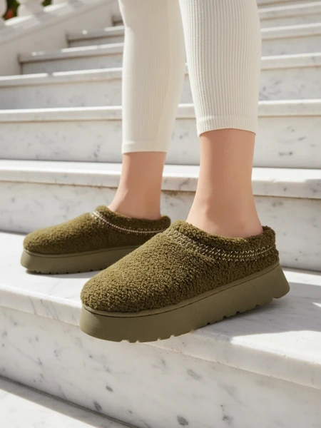 Royalfashion Bottes courtes bottes de neige pour femmes Esel