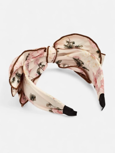Royalfashion Bandeau pour cheveux avec nœud à fleurs