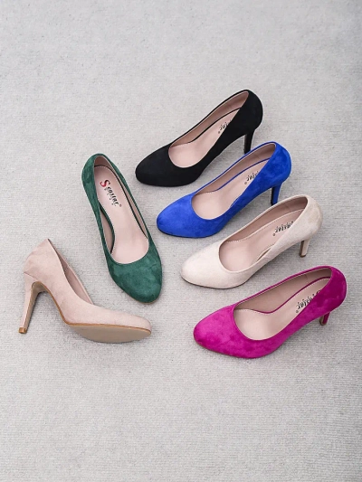 Royalfashion Escarpins en éco-suede Caldeno