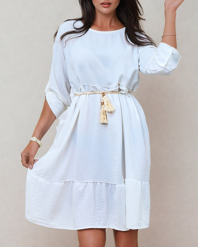 Royalfashion Robe femme longueur genou