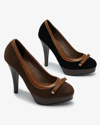 OUTLET Escarpins à talons hauts pour femme, noirs Zistin- Footwear