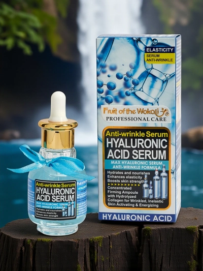 Sérum pour le visage à l'acide hyaluronique - hydrate intensément, lisse
