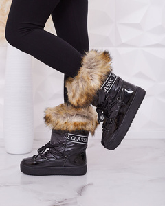 Royalfashion slip-on boots a'la snow boots for women GMILLO