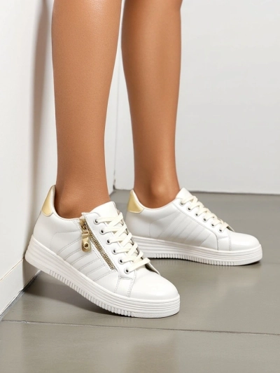 Baskets sportives Royalfashion pour femmes avec zip décoratif Evrove