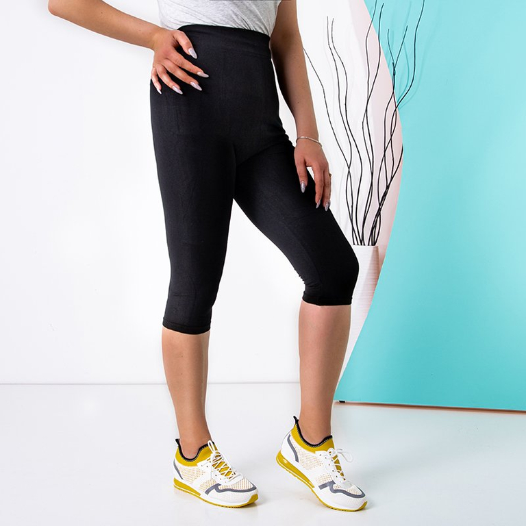 Legging cycliste noir pour femme - Vêtements