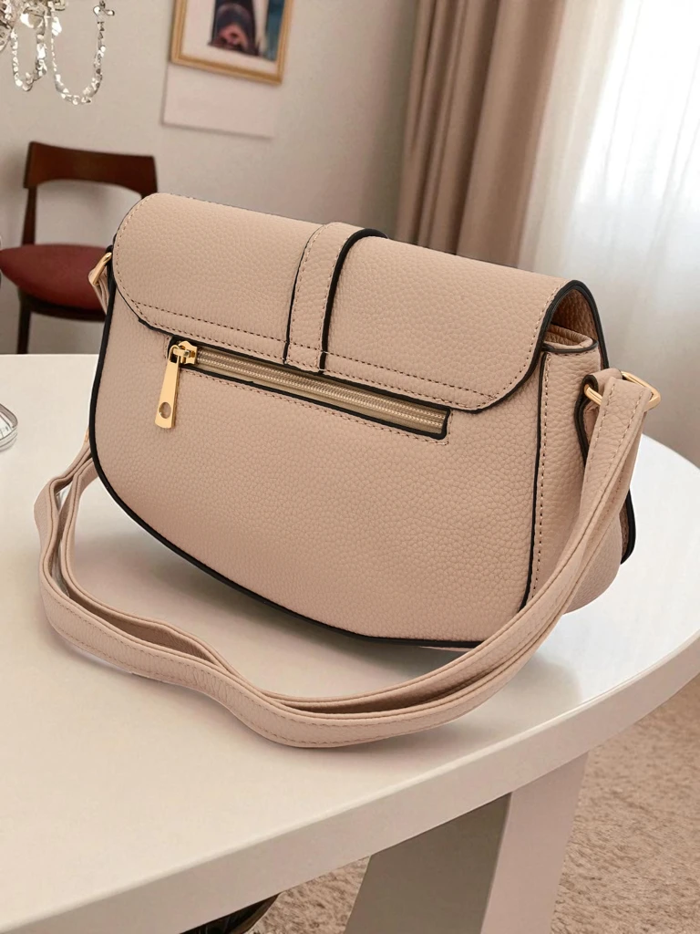 Royalfashion Petit sac à main pour femme en cuir écologique Moderno Viva