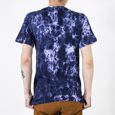 T-shirt homme en coton violet avec imprimé - Vêtements