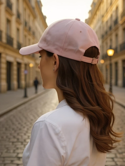 Casquette Royalfashion avec strass Paris Glam