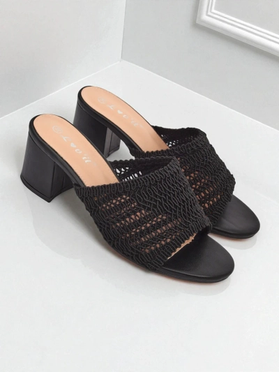 Royalfashion Sandales à talons pour femmes Sole Bloom