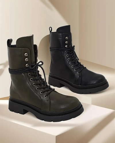 Les bottines pour femmes en cuir écologique de Royalfashion workery Ezzer