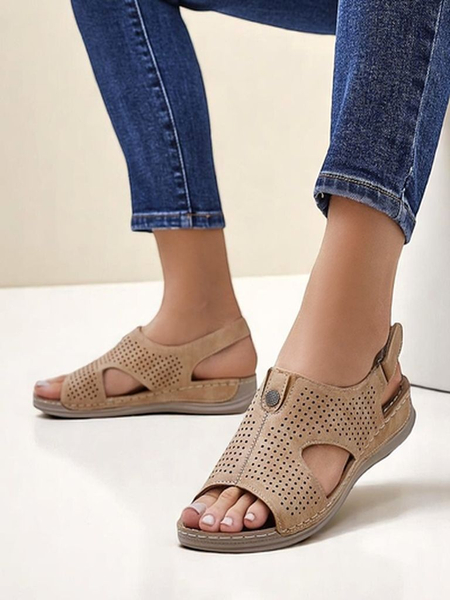 Royalfashion Sandales ajourées pour femmes Leminni