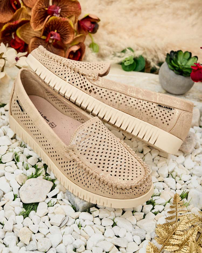Royalfashion Mocassins ajourés pour femme Nafis